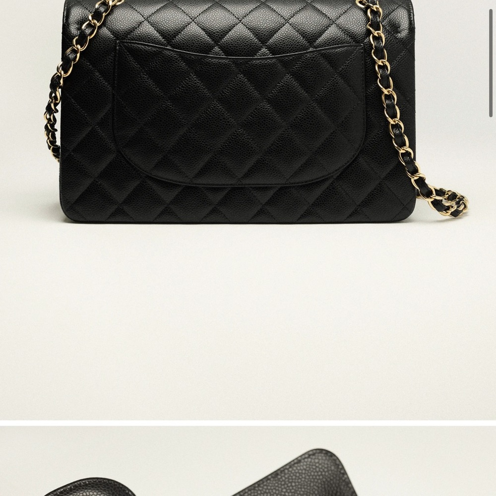 Chanel LARGE CLASSIC HANDBAG
Grained Calfskin & Gold-Tone Metal retail $11,700 - Picture 2 of 15